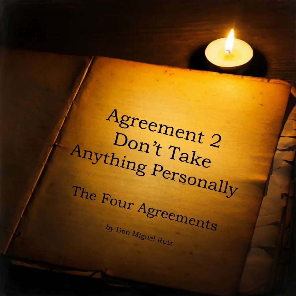 Agreement 2 Don’t Take Anything Personally